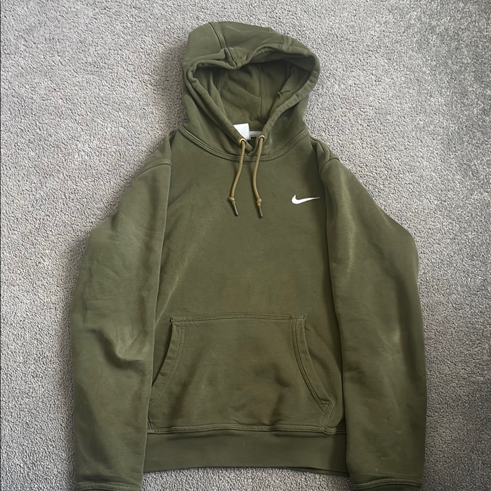 Nike Olive Green Hoodie